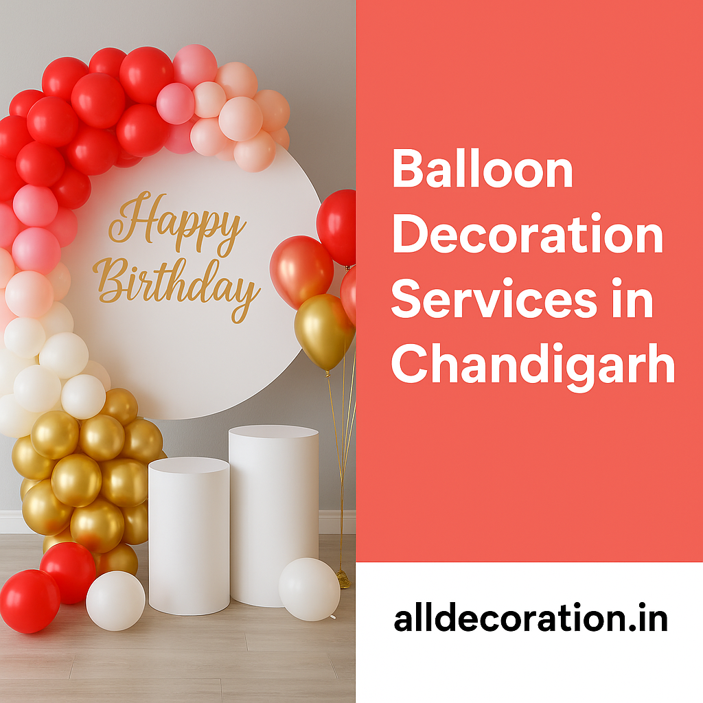 Birthday Room Decoration in Chandigarh
